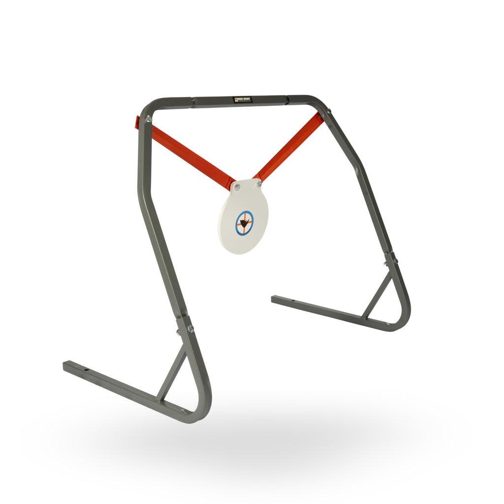 High Caliber Steel Rifle Gong & Stand