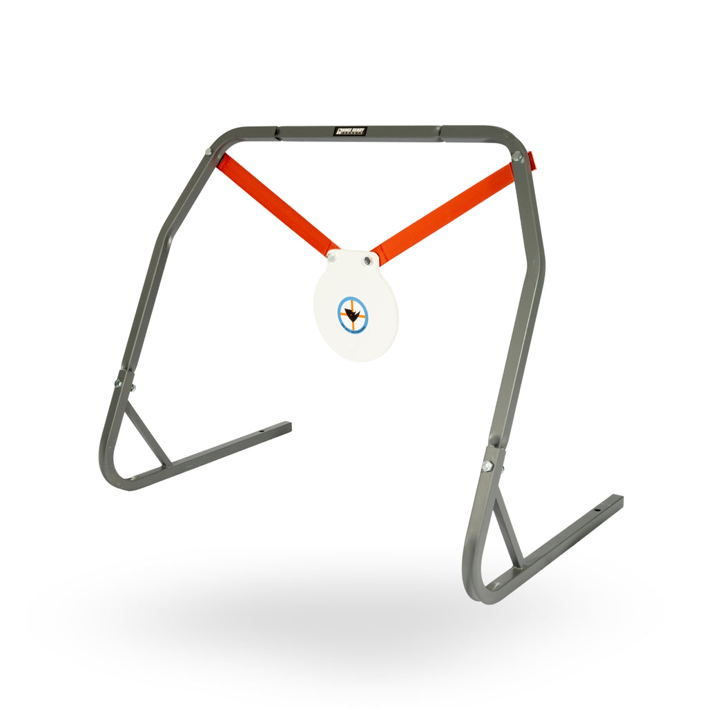 High Caliber Steel Rifle Gong & Stand