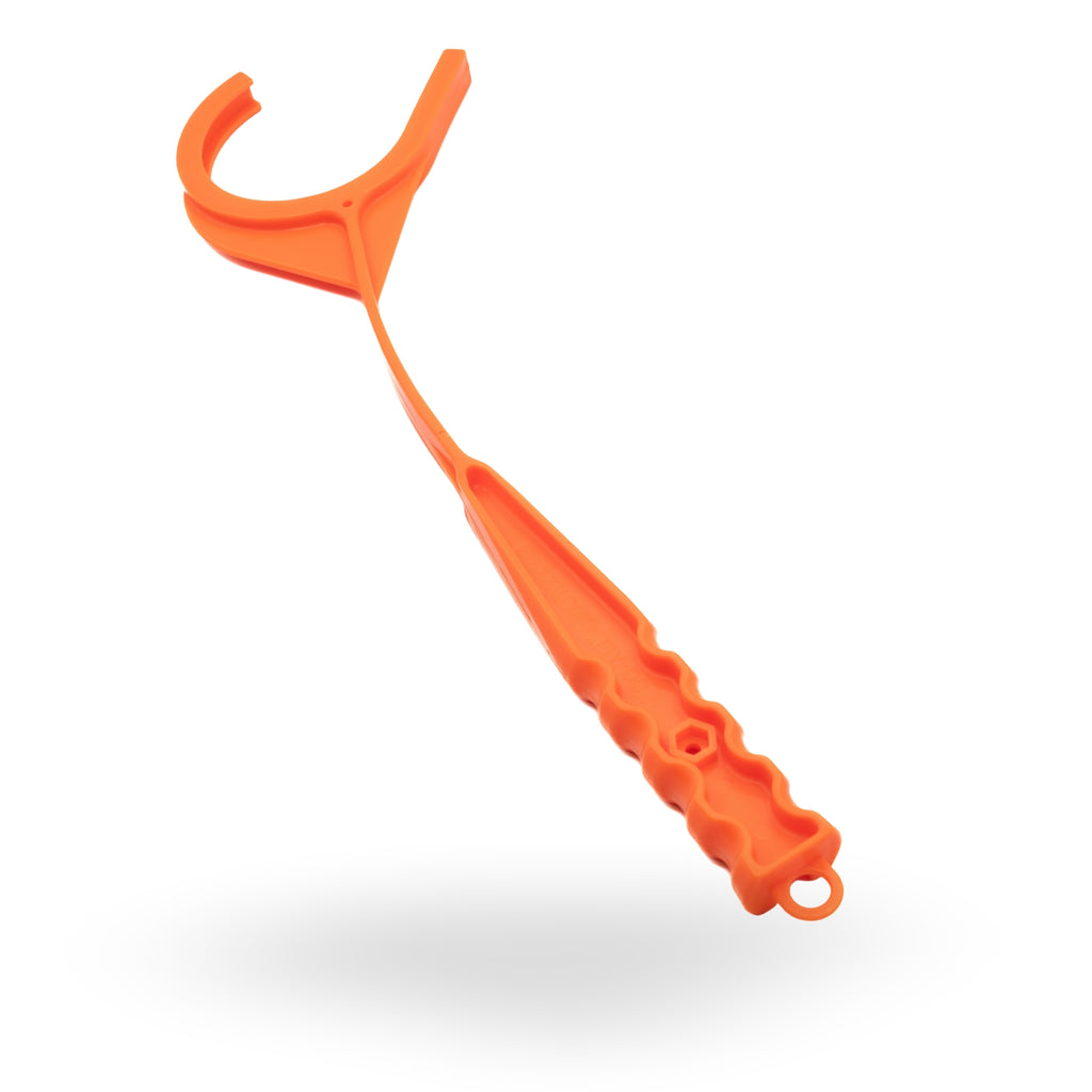 Big Orange Clay Target Thrower