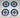 H38 Target Sticker Set