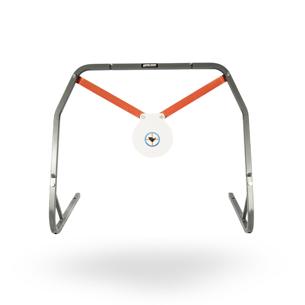 High Caliber Steel Rifle Gong & Stand
