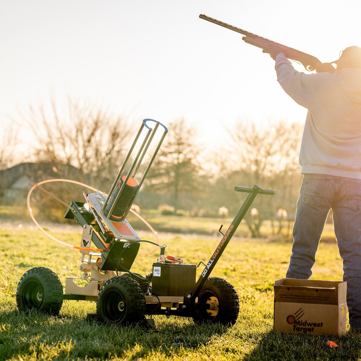The Wheelhouse | Auto Clay Pigeon Thrower – Do All Outdoors